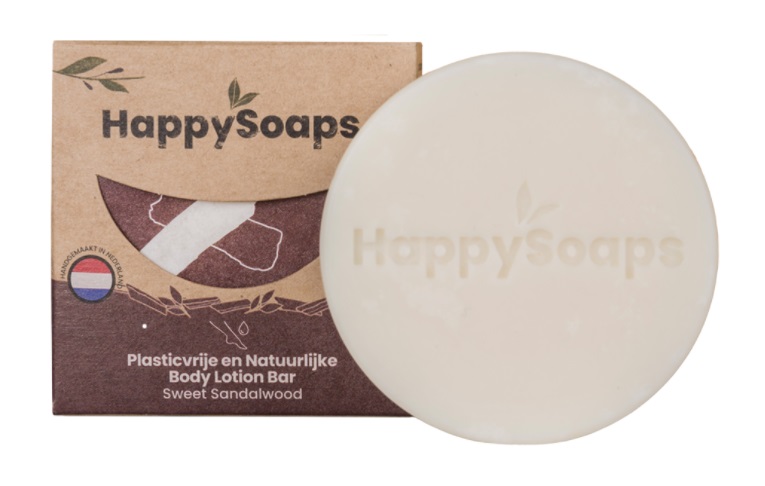 Happy Soaps Body Lotion Bar - Sweet Sandalwood