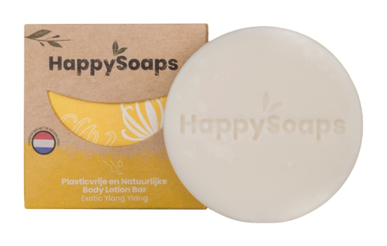 Happy Soaps Body Lotion Bar - Exotic Ylang Ylang