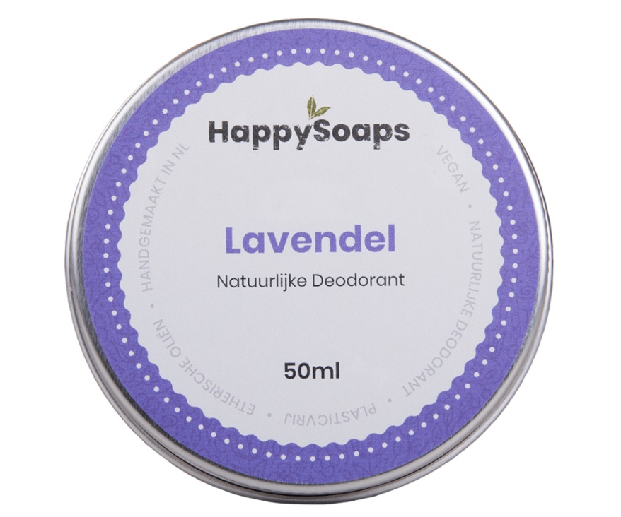 Happy Soaps Natuurlijke Deodorant - Lavendel