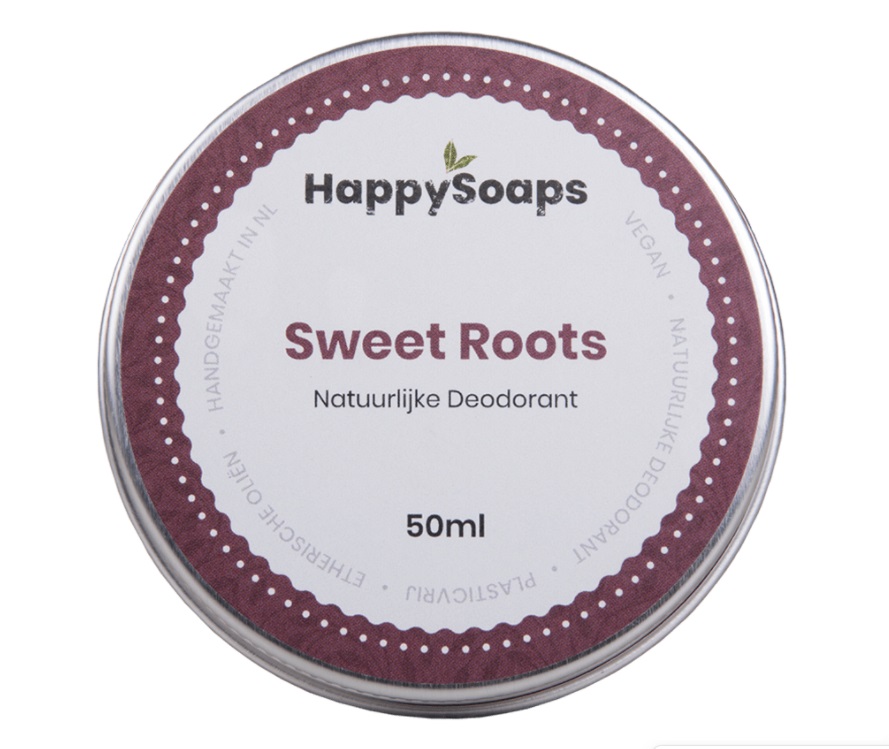 Happy Soaps Natuurlijke Deodorant - Sweet Roots