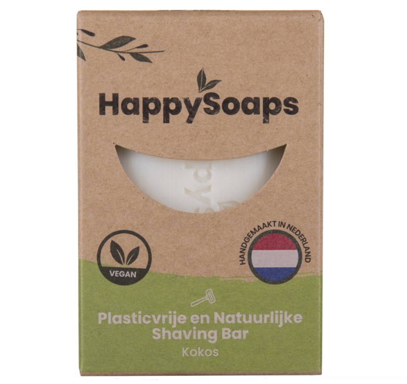 Happy Soaps Shaving Bar - Kokos