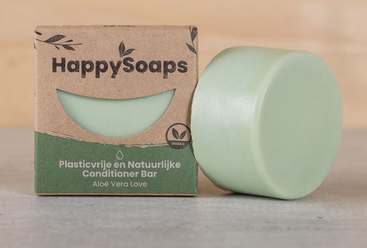 Happy Soaps Conditioner Bar - Aloë Vera Love