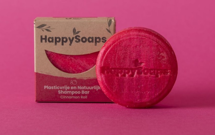 Happy Soaps Shampoo Bar - Cinnamon Roll