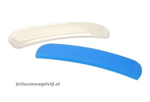 Nagelvijl Curved - Lichtblauw