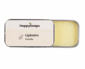 Happy Soaps Plasticvrije en Natuurlijke Lipbalm - Vanille