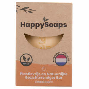 Happy Soaps Gezichtsreiniger Bar - Sinaasappel