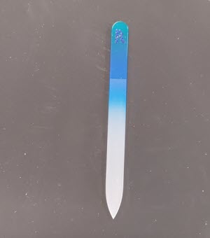 Nagelvijl R, Groen/Blauw