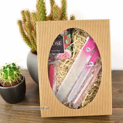 Manicureset Rozen, 5-delig