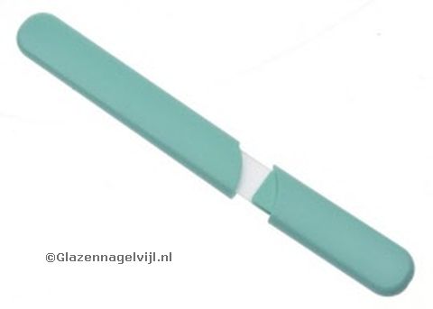 Nagelvijl met Hard Case - Turquoise